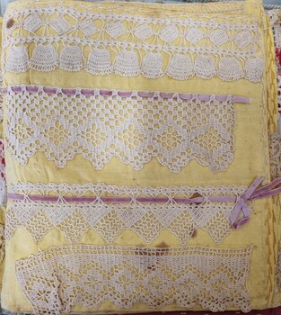 Sampler Page 9 - Crocheted lace