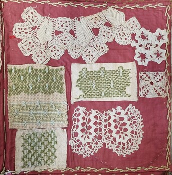 Sampler Page 6 - Embroidery and Crochet
