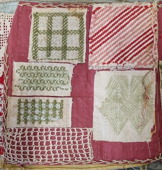 Sampler Page 7 - Embroidery and Crochet