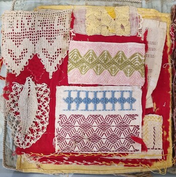 Sampler Page 2 - Embroidery and Crochet