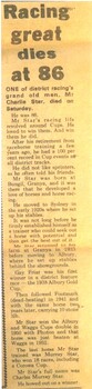 Charles Murray Star newspaper Obituary