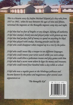 The Bonegilla Kid - Back Cover