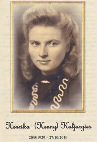 Portrait of Henrika Kuljurgies