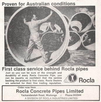 ROCLA Concrete Pipes Limited 1975