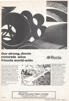 ROCLA Advertisement December 1977