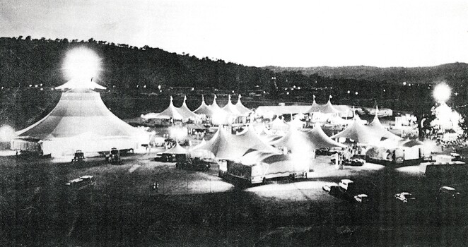 Australian Bicentennial Exhibition Wodonga Racecourse, January 1888