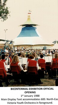 Bicentennial Exhibition Wodonga Opening