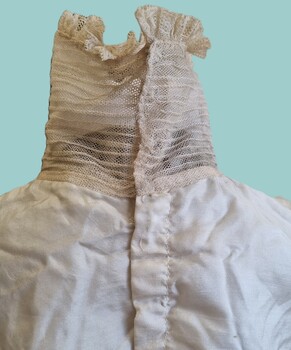 Hand made Camisole neckline and bodice back