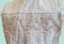Lace work and embroidery on bodice