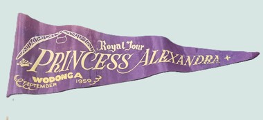 Flag for Princess Alexandra's Visit