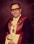 Cr Les Stone in Mayoral Robes