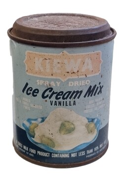 Can of Kiewa Ice Cream Mix