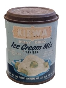 Can of Kiewa Ice Cream Mix