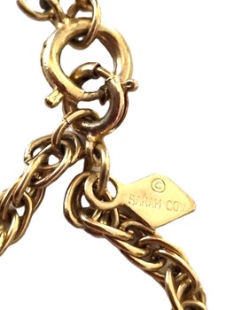 Clip and Sarah Coventry tag