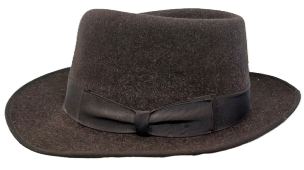 Fayrefield Fedora with braid trim