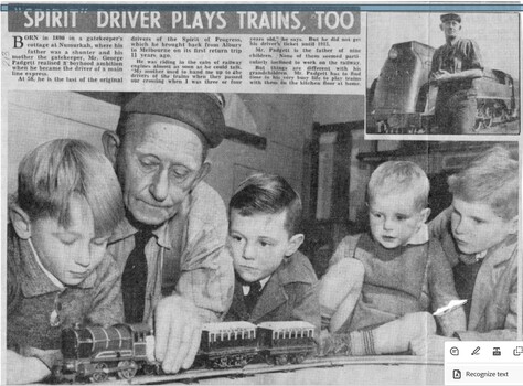 "Spirit" Driver Plays trains too