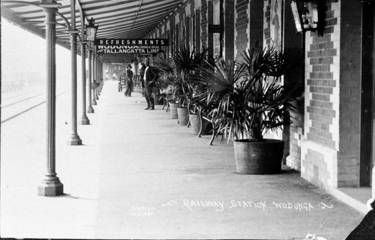 Wodonga Railway Station Platform