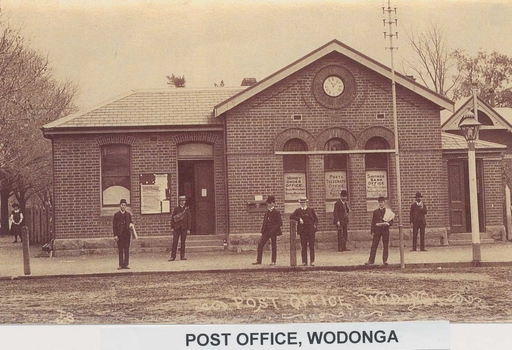 Post Office, High Street, Wodonga c1910