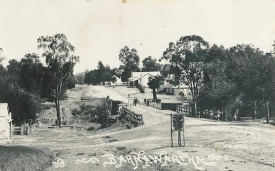 Street view in early Barnawartha Township