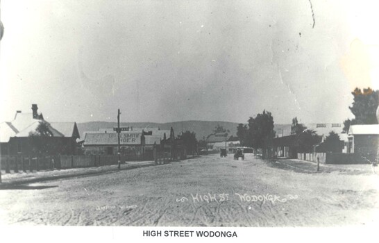 High Street Wodonga looking south
