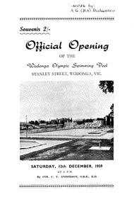 Official Opening Souvenir Cover