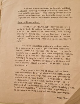 Spirit of Progress, Page Two