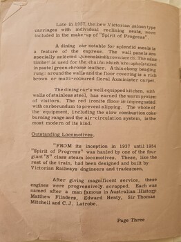 Spirit of Progress, Page Three