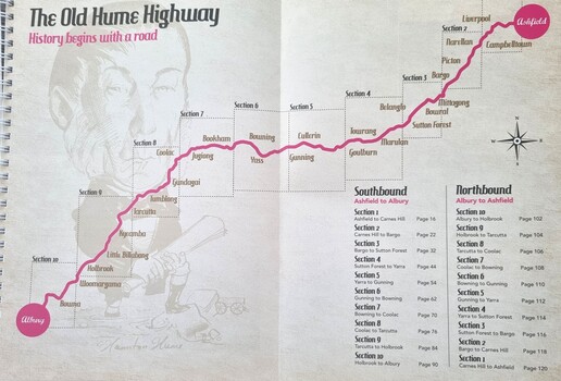 The Old Hume Highway Route Map