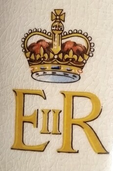 Royal Insignia on reverse of mug
