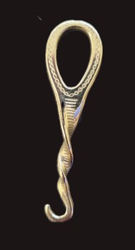 Button Hook tool for clothes or boots