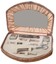 Manicure set in case with mirror