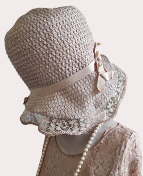 Wedding hat of Catherine Waite