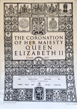 Frontispage - Coronation of Queen Elizabeth II