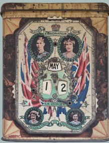 Tea Caddy - Coronation of King George VI