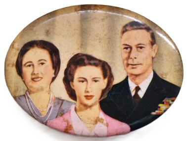 Queen Elizabeth The Queen Mother, Princess Elizabeth, and King George VI