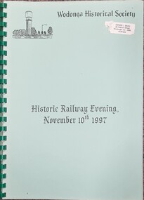 Historic Railway Evening November 1997