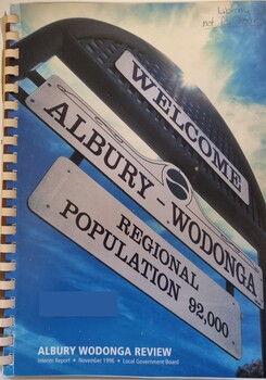 Albury Wodonga Review, Local Government Board