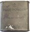 Foot Powder tin 2 oz net weight