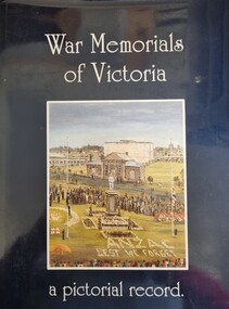 Cover - War Memorials of Victoria