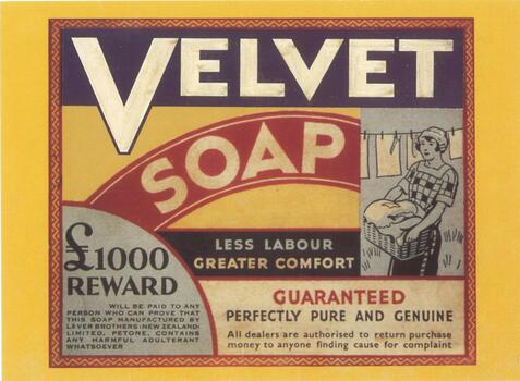  Velvet Soap - Less labour greater comfort