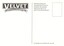 Velvet -reverse of postcard