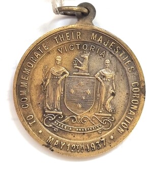 Reverse of Coronation Medal