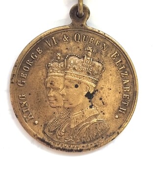 Medal Coronation of King George VI and Queen Elizabeth