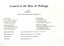Council of the Shire of Wodonga 1970/71
