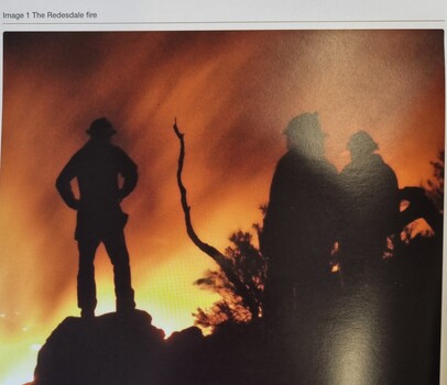 Photo taken at the Redesdale Fire