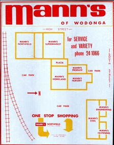 Mann's of Wodonga Shopping Bag
