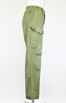 Part of a matching set.
Jungle Green Pants, button-up fly