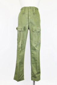 Part of a matching set. 
Jungle Green Pants, button-up fly