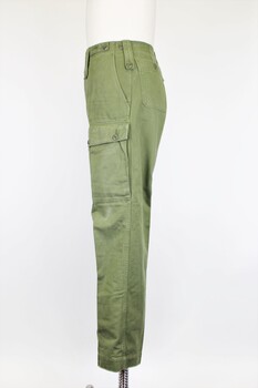 Part of a matching set.
Jungle Green Pants, button-up fly