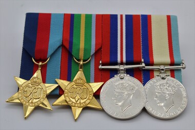 Arthur J Howe WWII War Medals